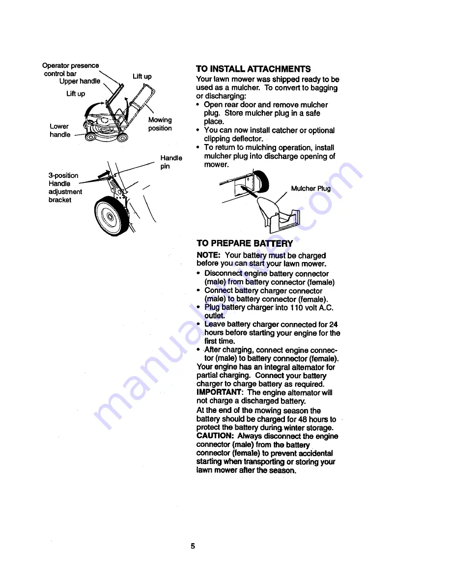 Craftsman 917.377631 Owner'S Manual Download Page 5