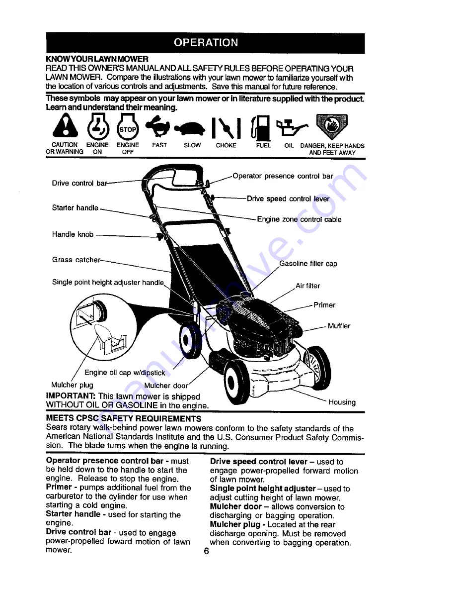 Craftsman 917.377650 Скачать руководство пользователя страница 6