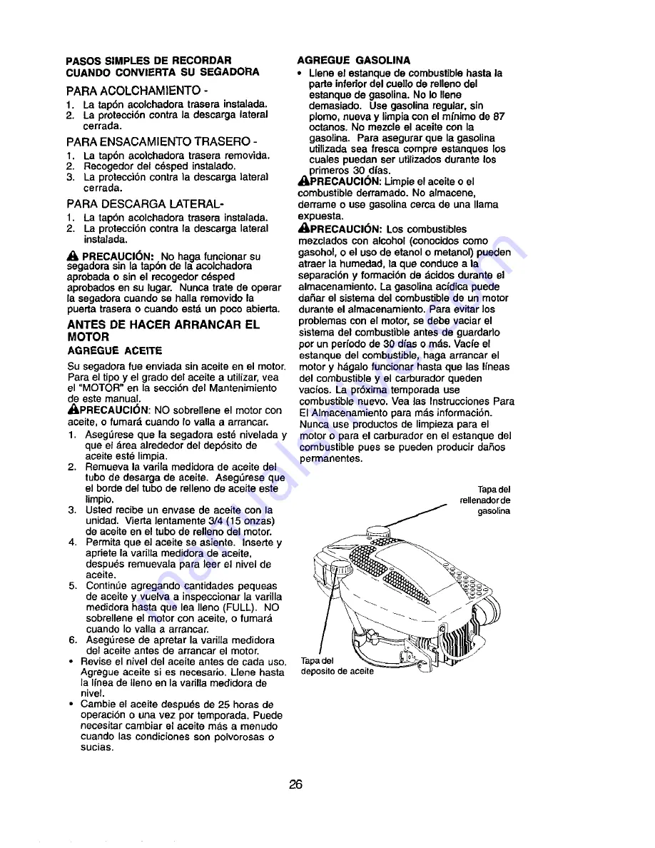 Craftsman 917.377650 Owner'S Manual Download Page 26