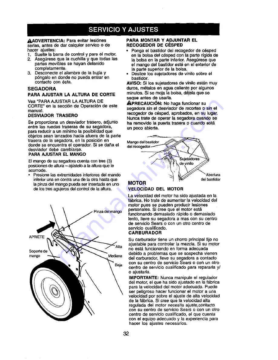 Craftsman 917.377650 Owner'S Manual Download Page 32