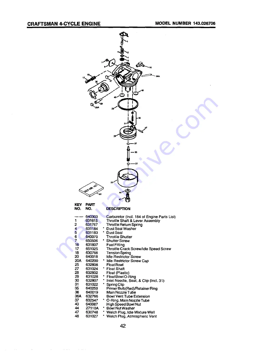 Craftsman 917.377650 Скачать руководство пользователя страница 42