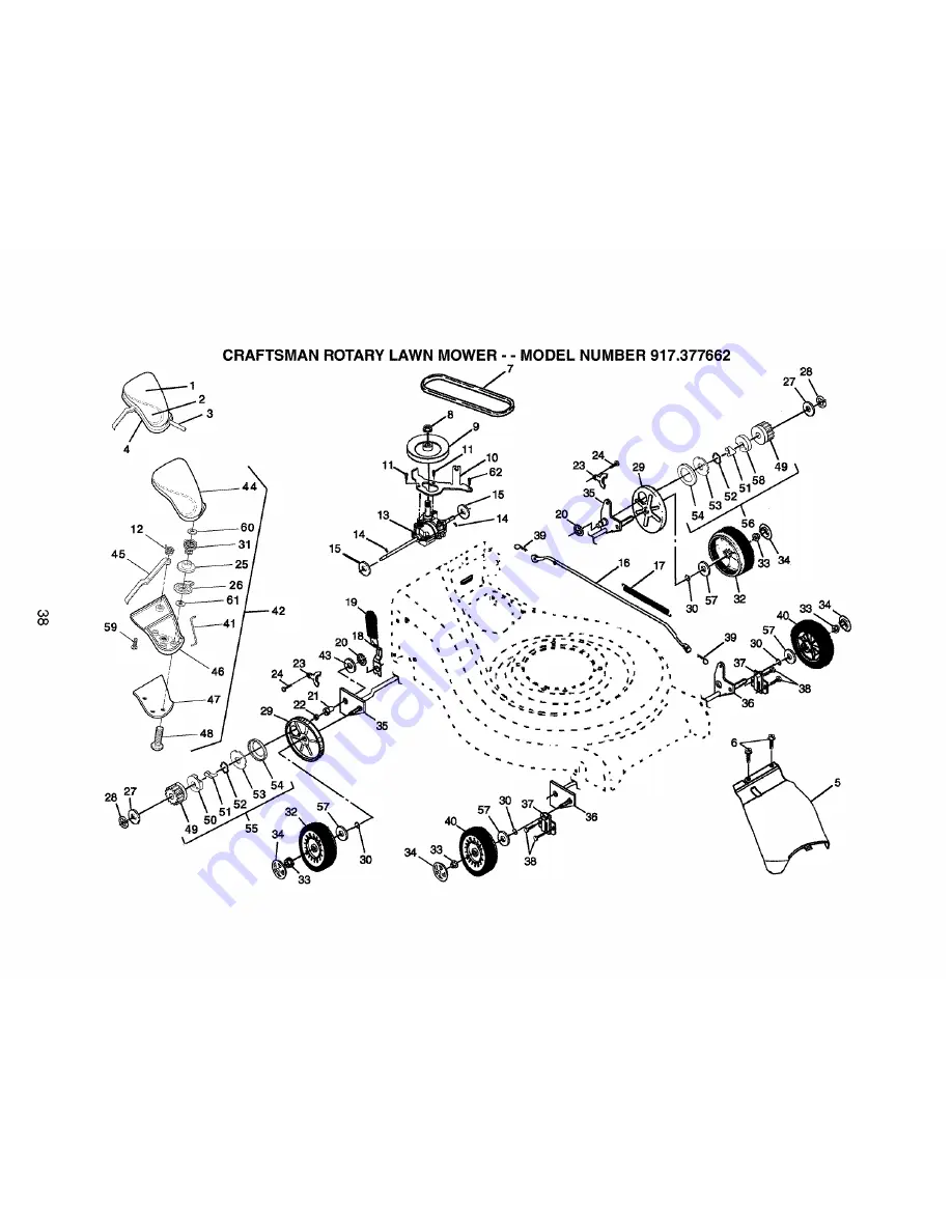 Craftsman 917.377662 Скачать руководство пользователя страница 38