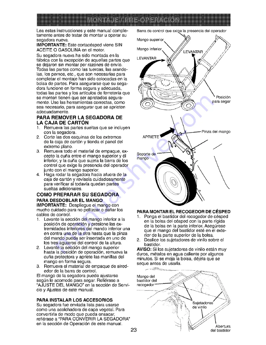 Craftsman 917.377663 Скачать руководство пользователя страница 23