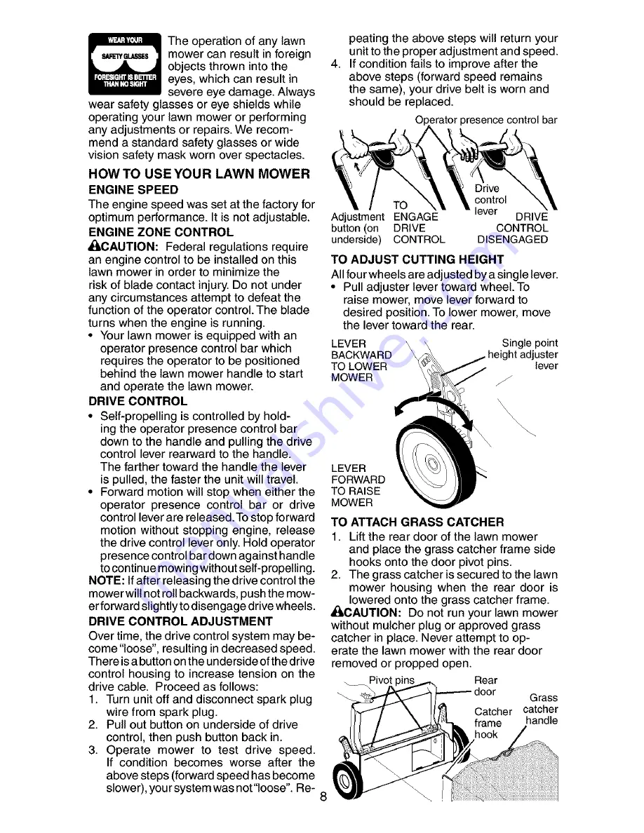 Craftsman 917.377664 Owner'S Manual Download Page 8