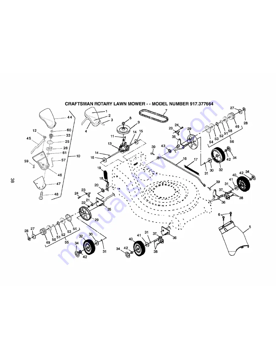 Craftsman 917.377664 Скачать руководство пользователя страница 38