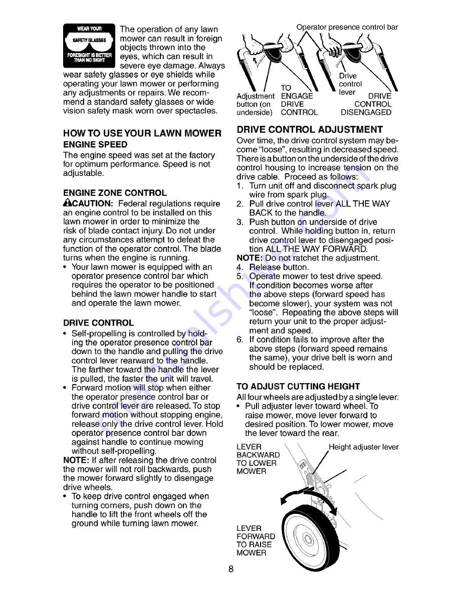 Craftsman 917.377680 Owner'S Manual Download Page 8