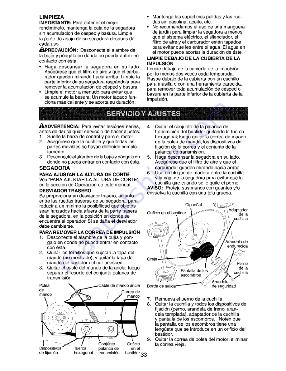 Craftsman 917.377680 Скачать руководство пользователя страница 33