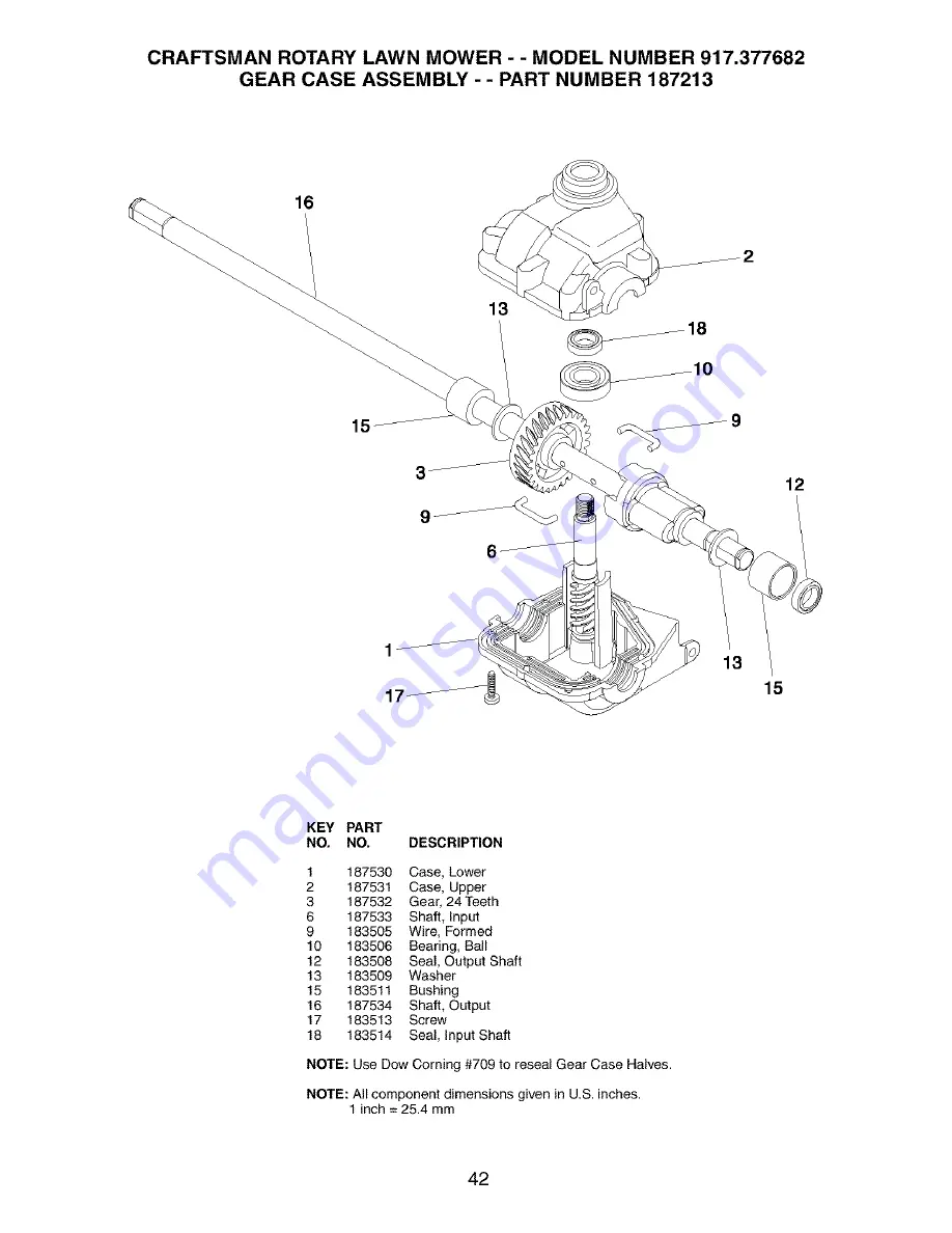 Craftsman 917.377682 Owner'S Manual Download Page 42