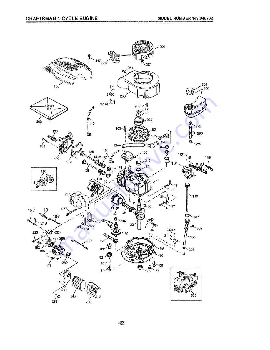 Craftsman 917.377782 Owner'S Manual Download Page 42