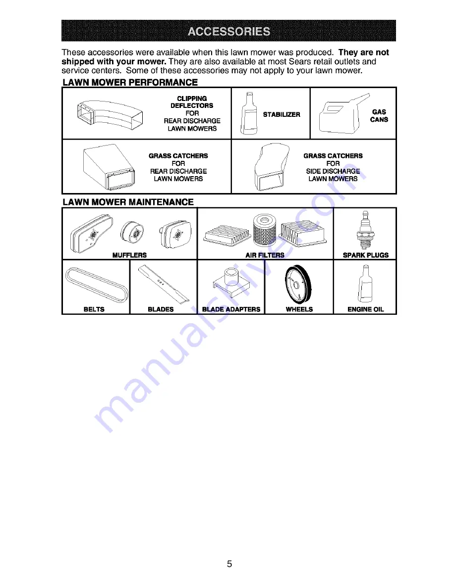 Craftsman 917.377784 Скачать руководство пользователя страница 5