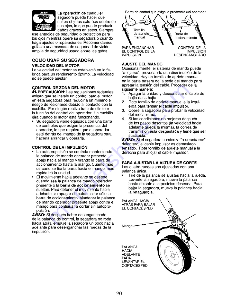 Craftsman 917.377784 Owner'S Manual Download Page 26