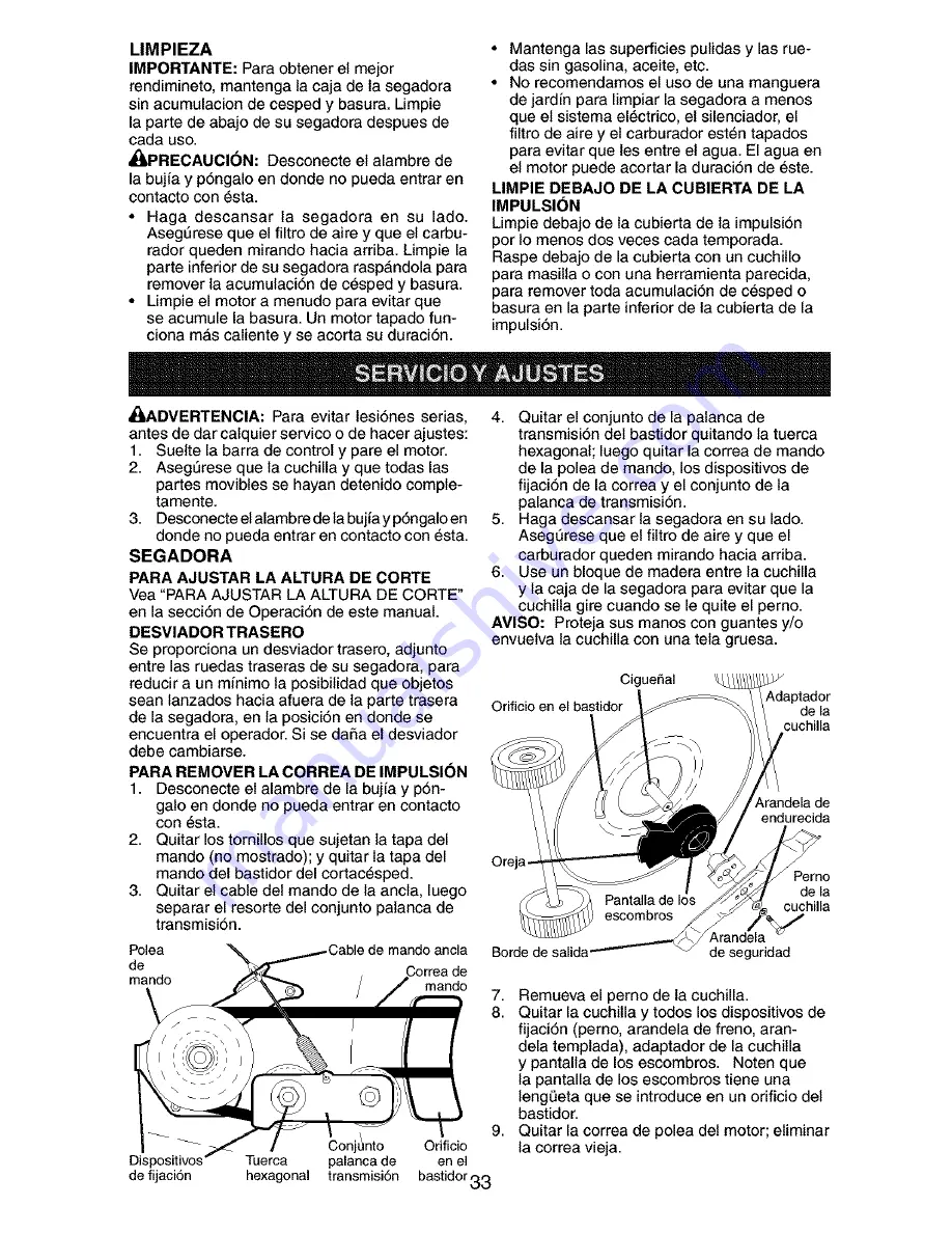 Craftsman 917.377784 Owner'S Manual Download Page 33