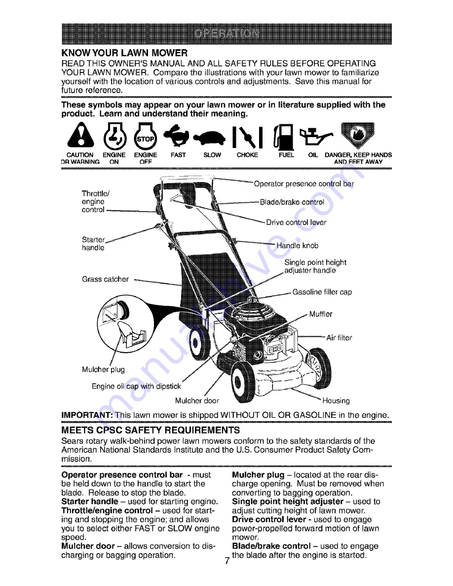 Craftsman 917.377794 Скачать руководство пользователя страница 7