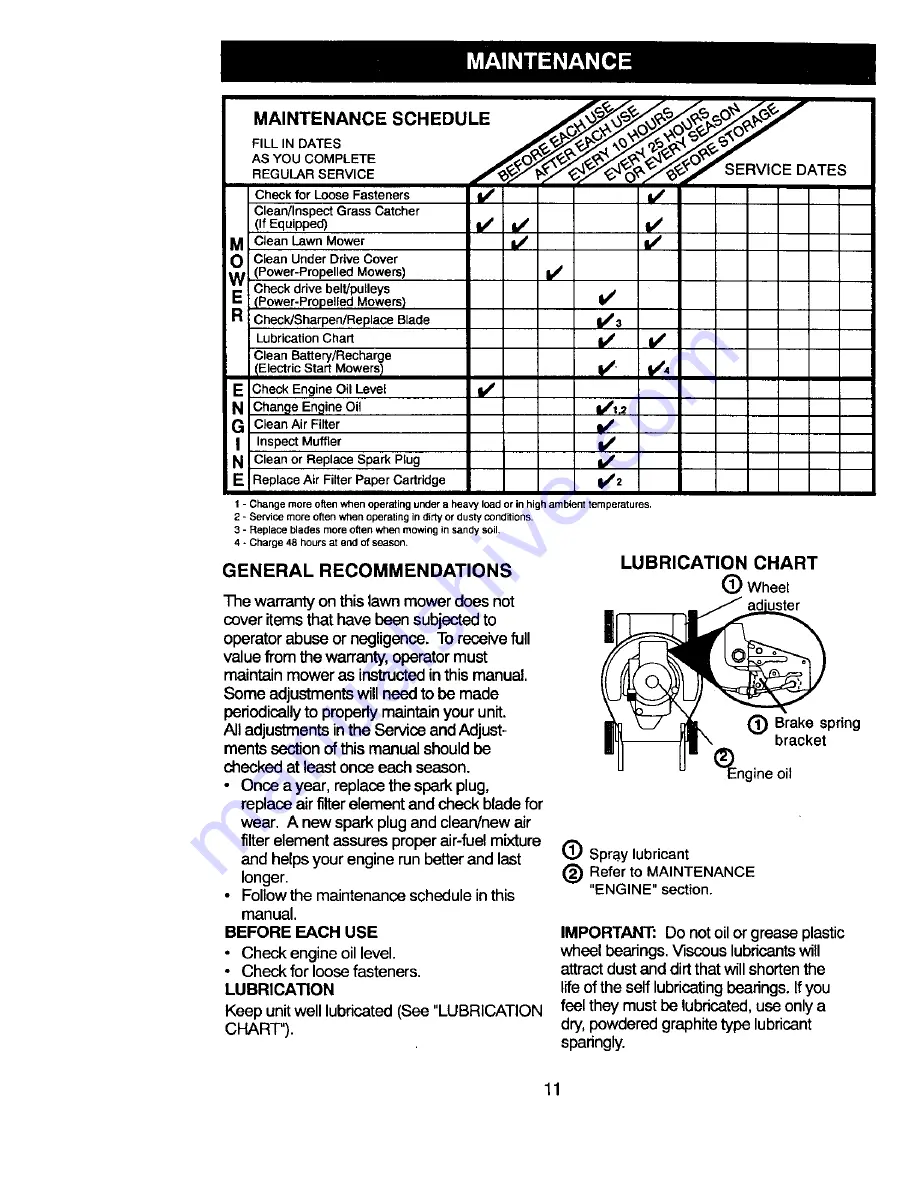 Craftsman 917.377911 Owner'S Manual Download Page 11