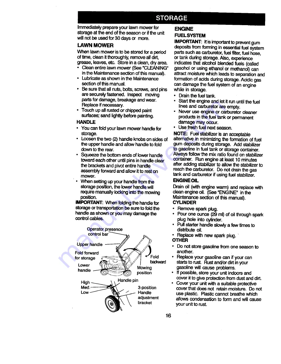 Craftsman 917.377961 Owner'S Manual Download Page 16