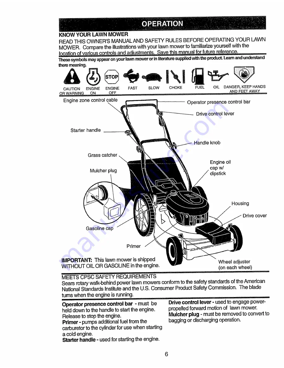 Craftsman 917.377991 Owner'S Manual Download Page 6