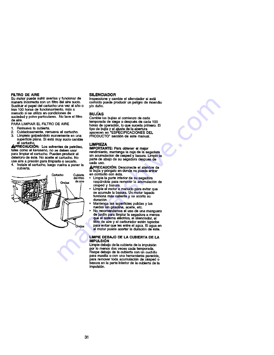 Craftsman 917.378210 Скачать руководство пользователя страница 31