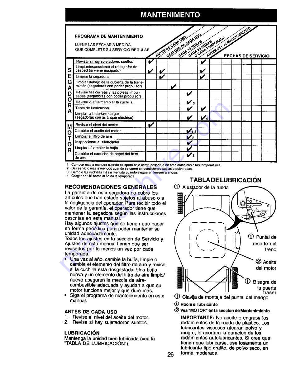 Craftsman 917.378350 Owner'S Manual Download Page 26