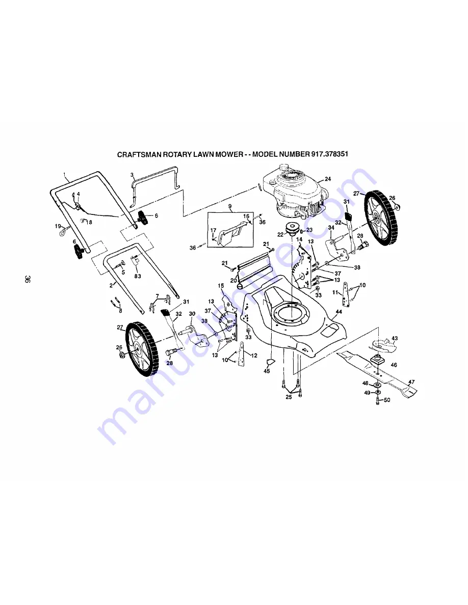 Craftsman 917.378351 Owner'S Manual Download Page 36