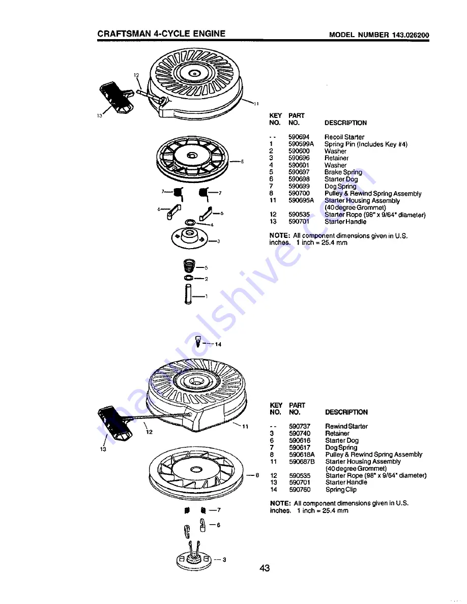 Craftsman 917.378352 Owner'S Manual Download Page 43