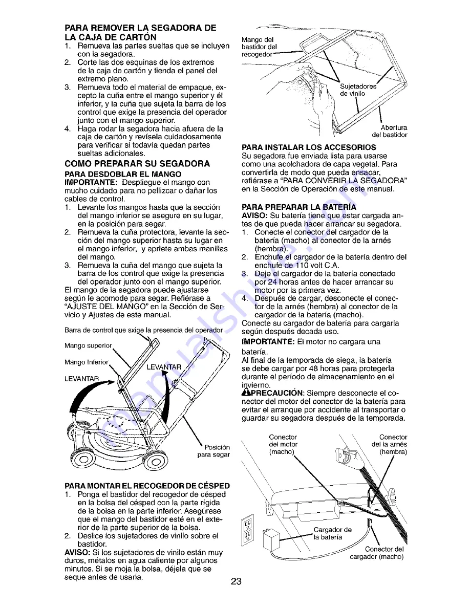 Craftsman 917.378381 Owner'S Manual Download Page 23