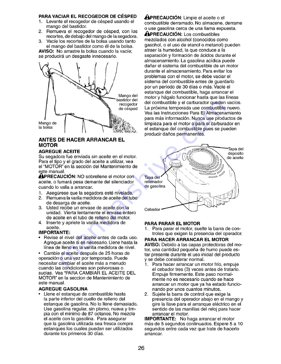 Craftsman 917.378381 Owner'S Manual Download Page 26