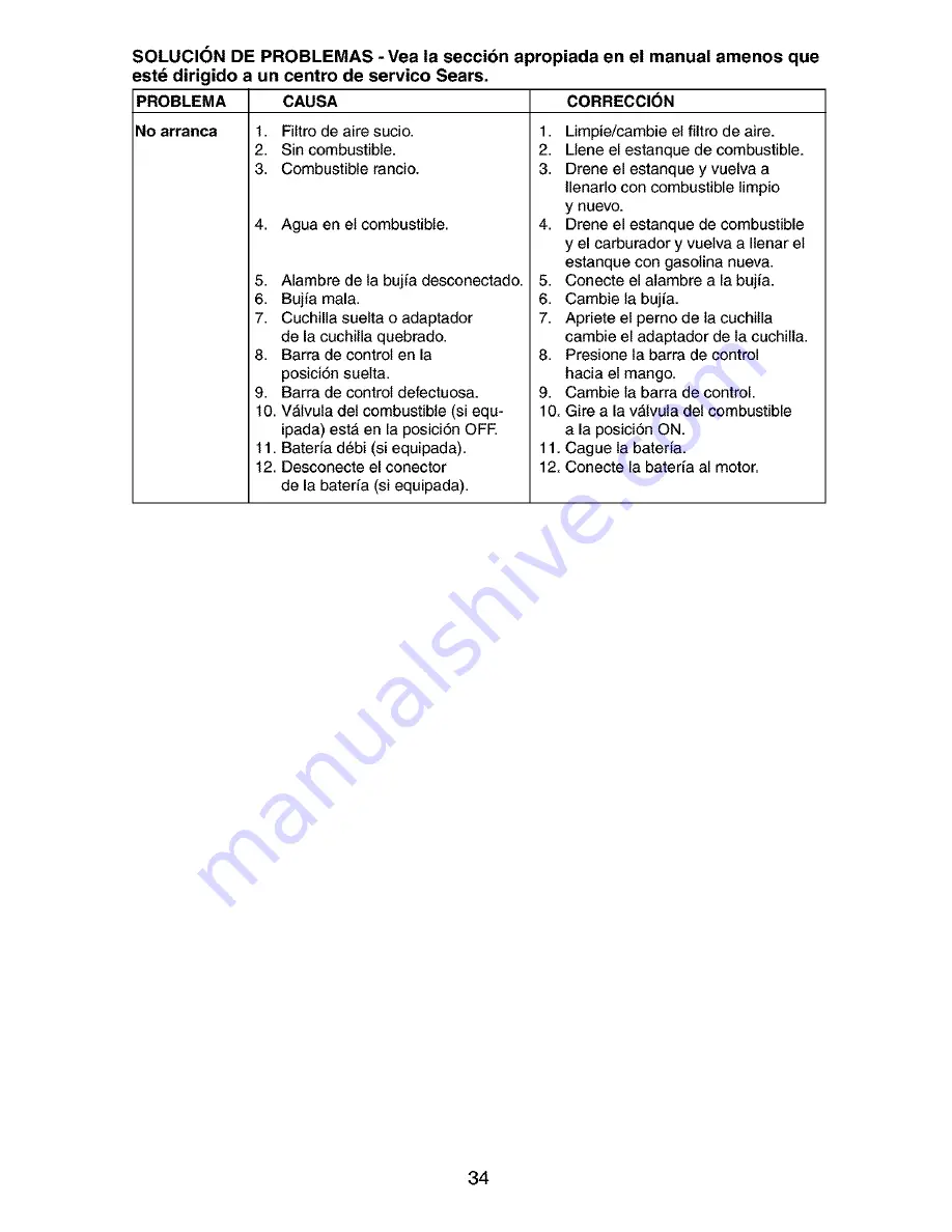 Craftsman 917.378381 Owner'S Manual Download Page 34