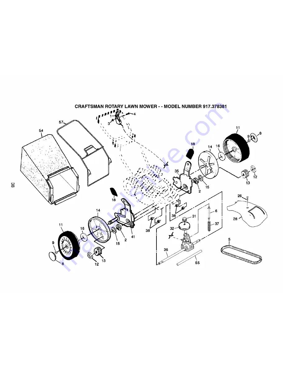 Craftsman 917.378381 Owner'S Manual Download Page 38