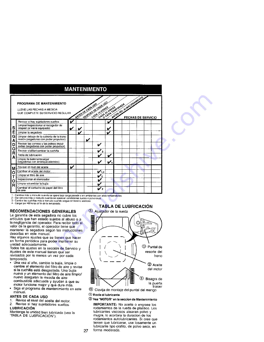 Craftsman 917.378411 Owner'S Manual Download Page 27