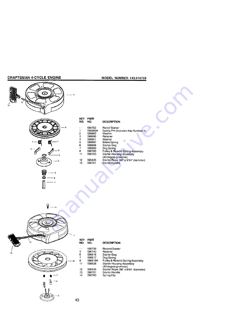 Craftsman 917.378411 Owner'S Manual Download Page 43