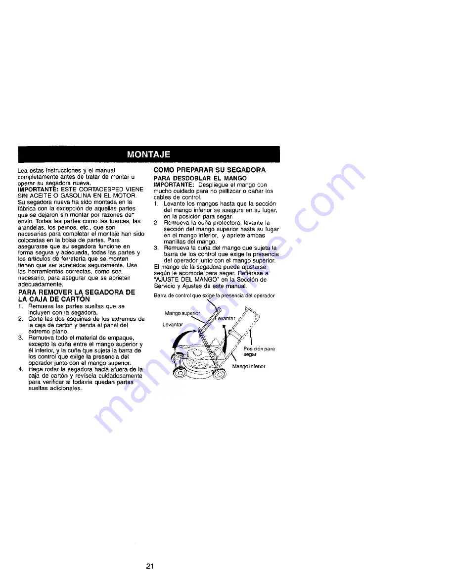 Craftsman 917.378420 Owner'S Manual Download Page 21