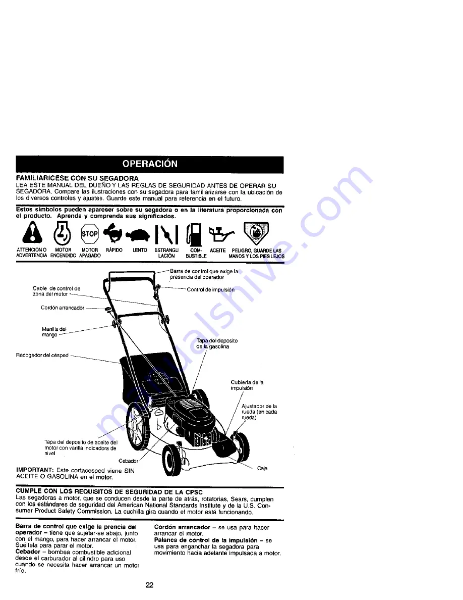 Craftsman 917.378420 Owner'S Manual Download Page 22