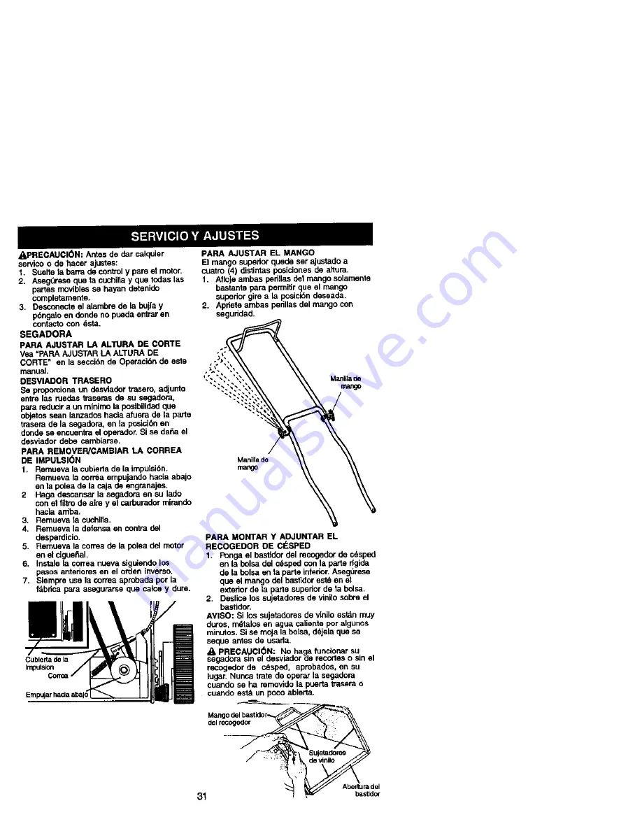 Craftsman 917.378421 Owner'S Manual Download Page 31