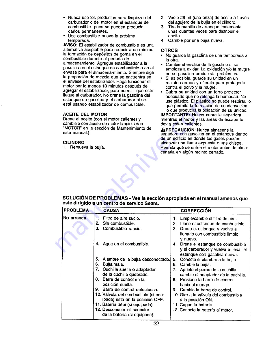 Craftsman 917.378440 Owner'S Manual Download Page 32