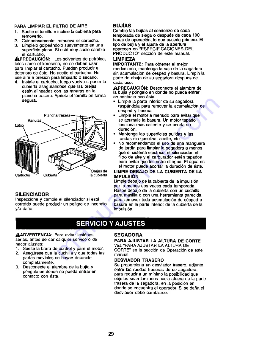 Craftsman 917.378441 Owner'S Manual Download Page 29