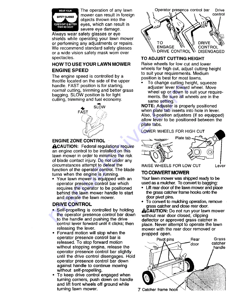 Craftsman 917.378460 Owner'S Manual Download Page 7