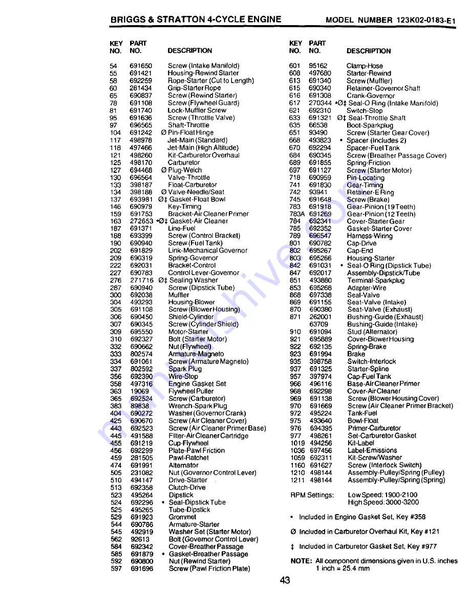 Craftsman 917.378460 Owner'S Manual Download Page 43