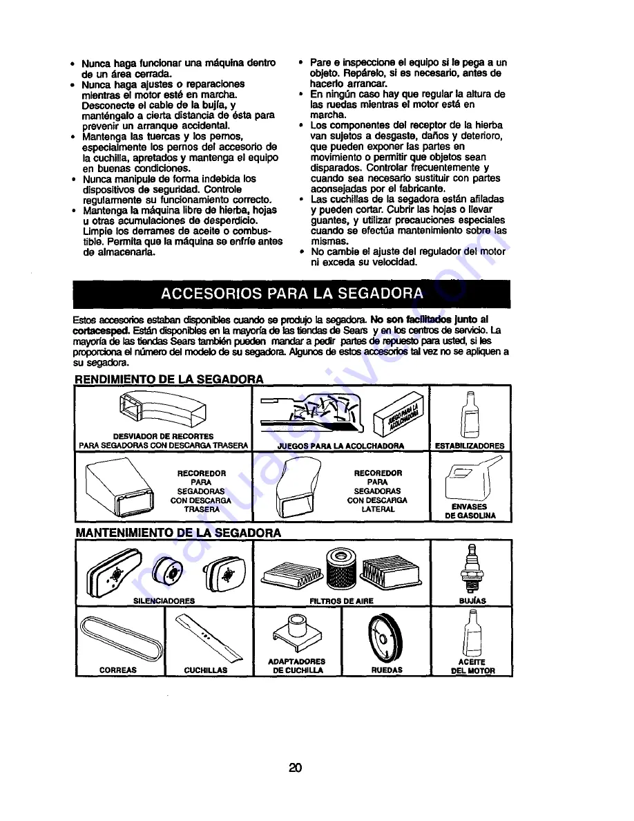 Craftsman 917.378470 Скачать руководство пользователя страница 20