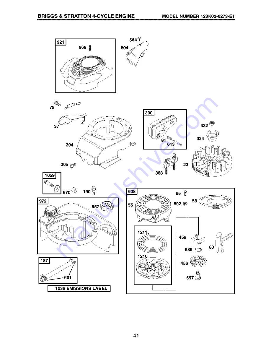 Craftsman 917.378481 Скачать руководство пользователя страница 41