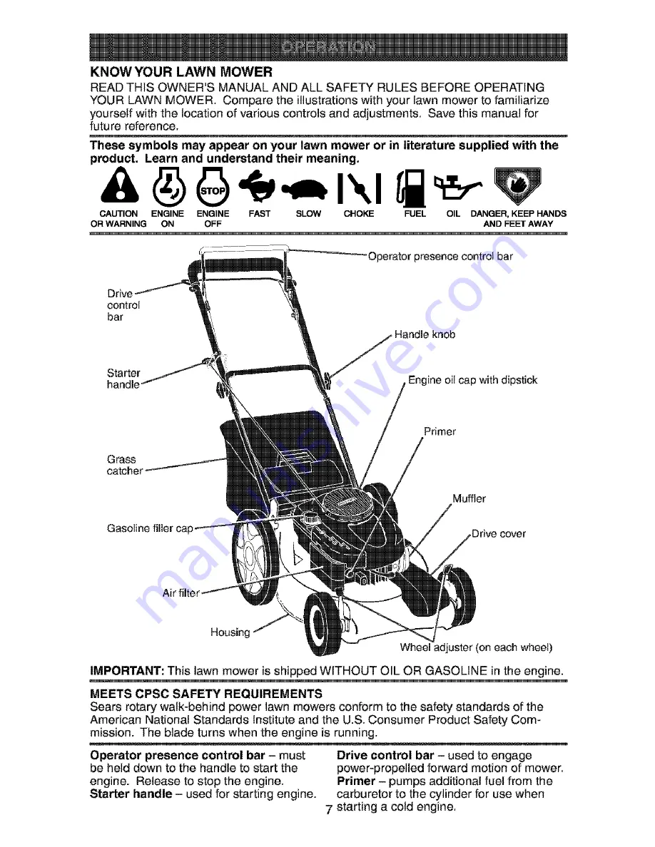 Craftsman 917.378490 Скачать руководство пользователя страница 7