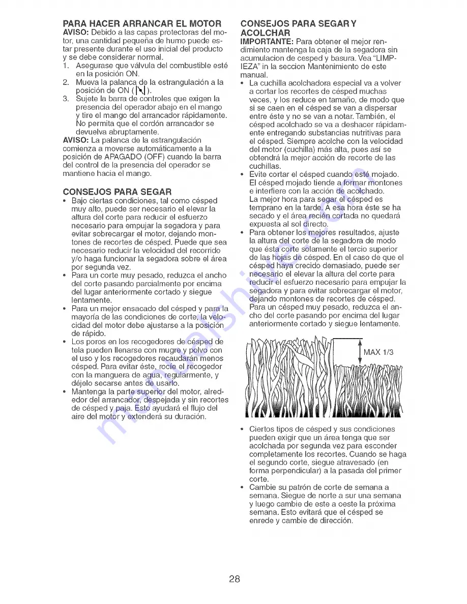 Craftsman 917.378501 Owner'S Manual Download Page 28