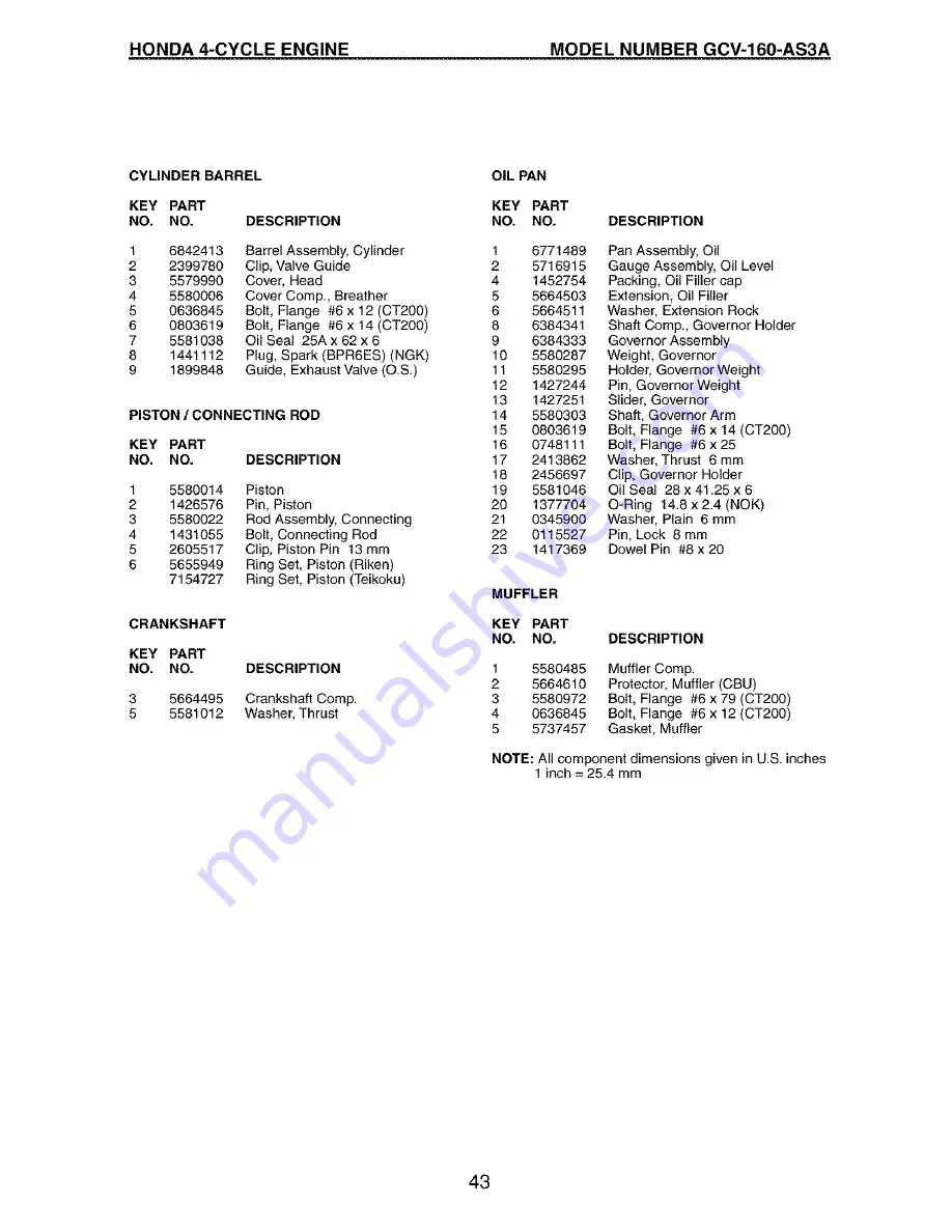 Craftsman 917.378551 Owner'S Manual Download Page 43