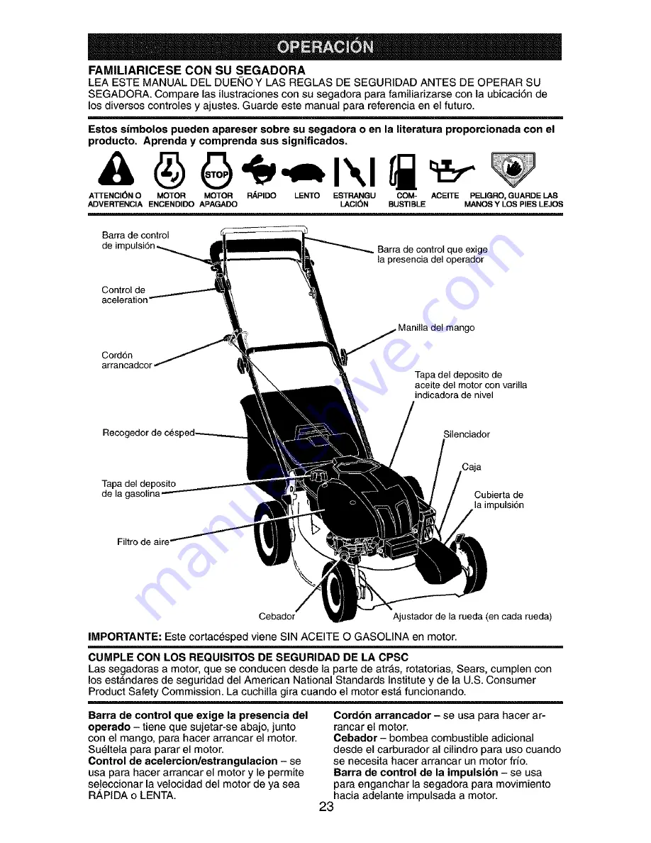 Craftsman 917.378644 Скачать руководство пользователя страница 23