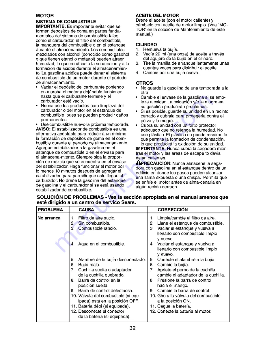 Craftsman 917.378644 Owner'S Manual Download Page 32