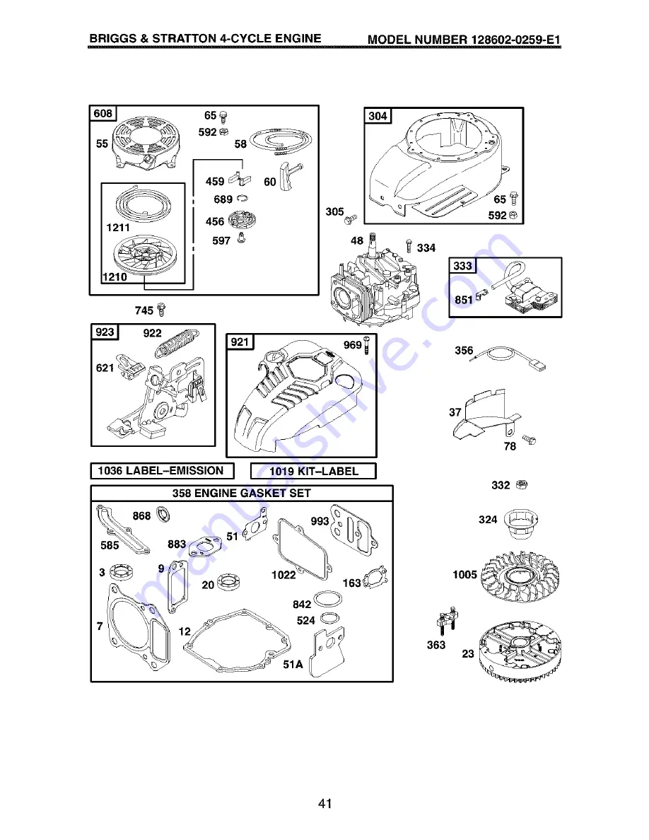 Craftsman 917.378644 Скачать руководство пользователя страница 41