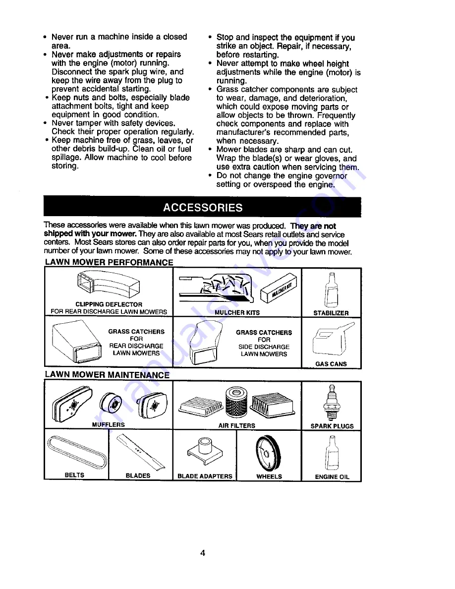 Craftsman 917.378770 Owner'S Manual Download Page 4