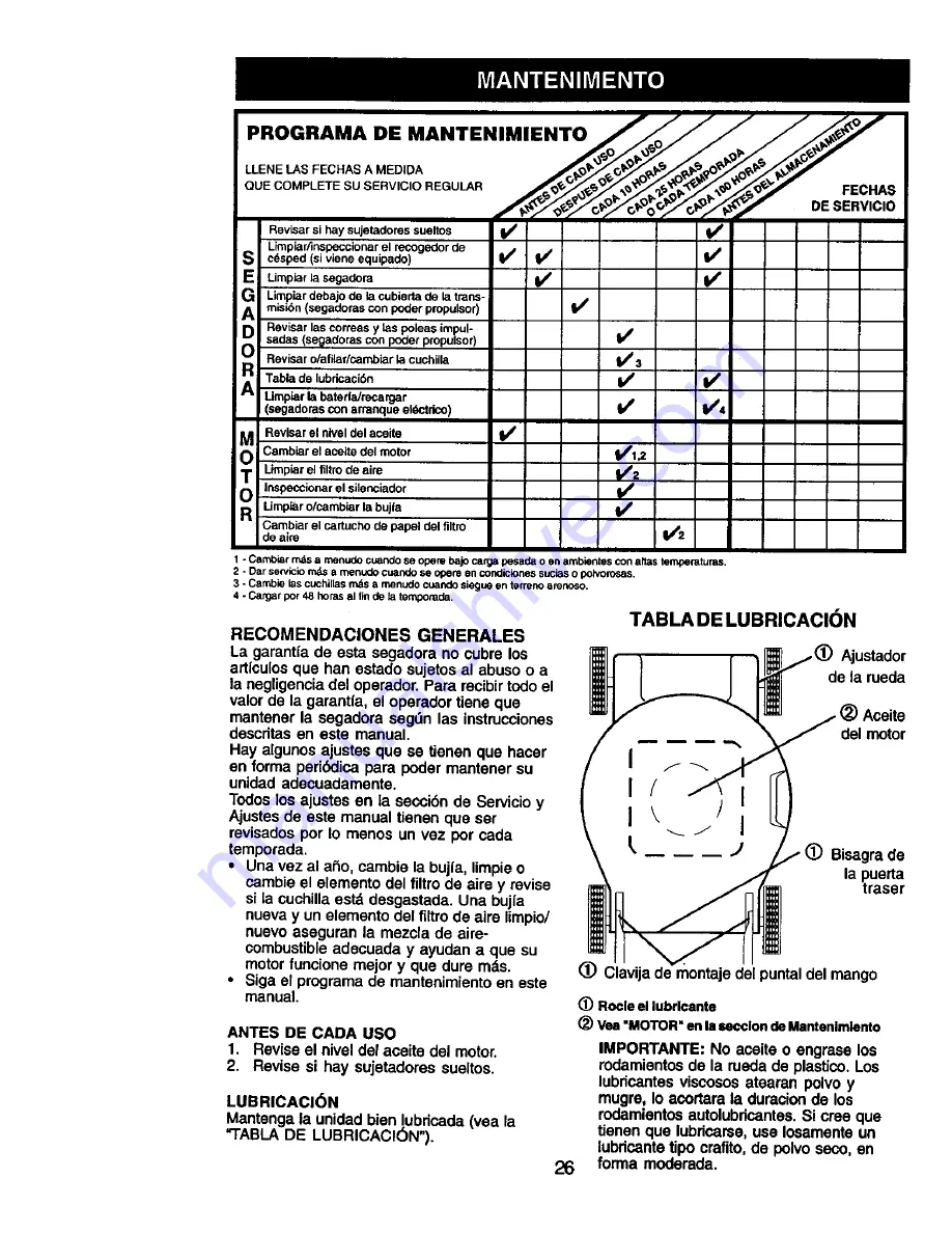 Craftsman 917.378771 Owner'S Manual Download Page 26