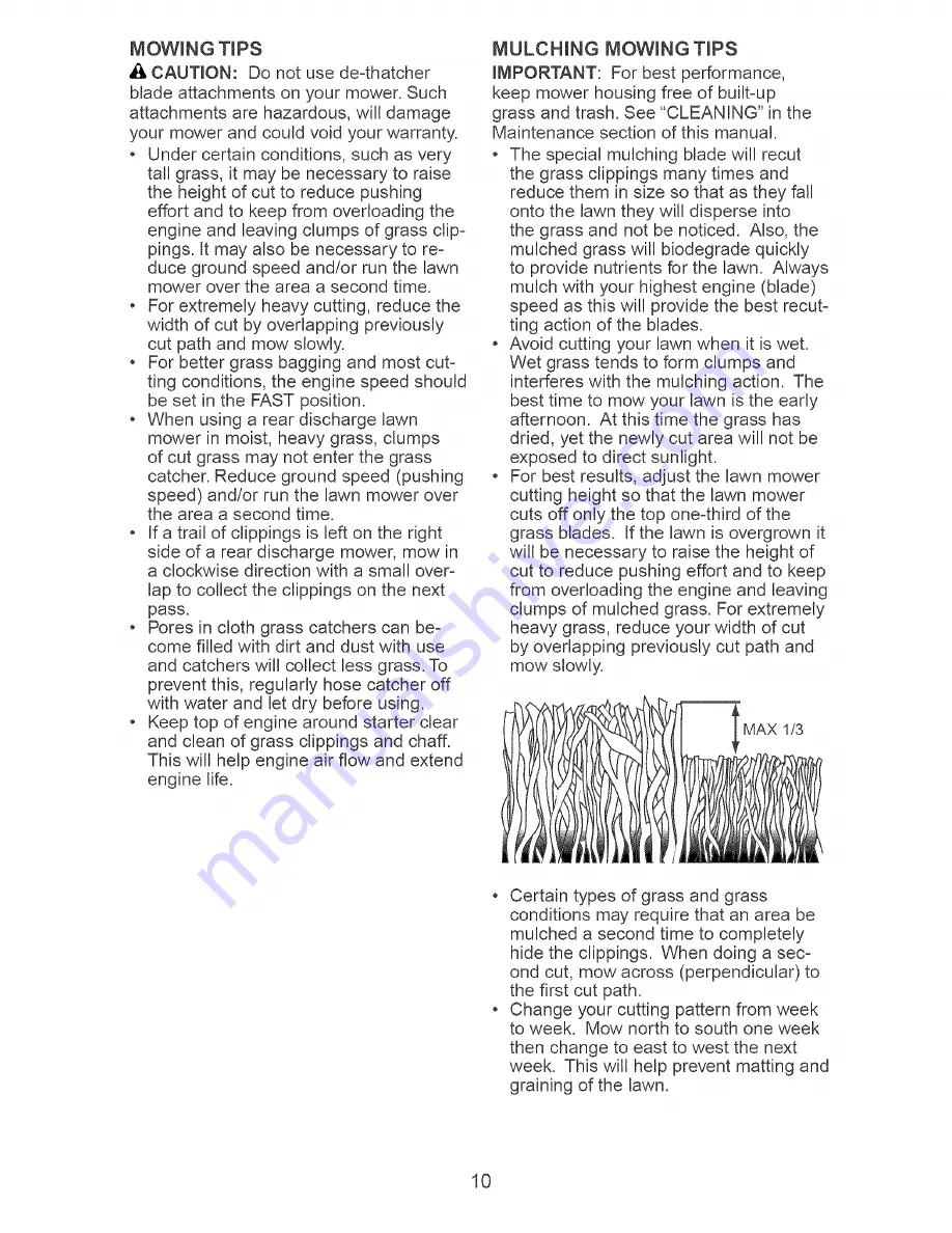 Craftsman 917.378851 Owner'S Manual Download Page 10