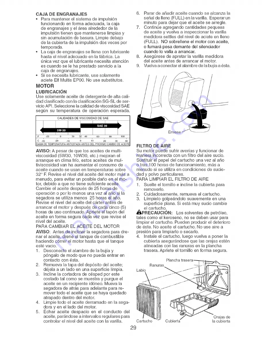 Craftsman 917.378860 Owner'S Manual Download Page 29