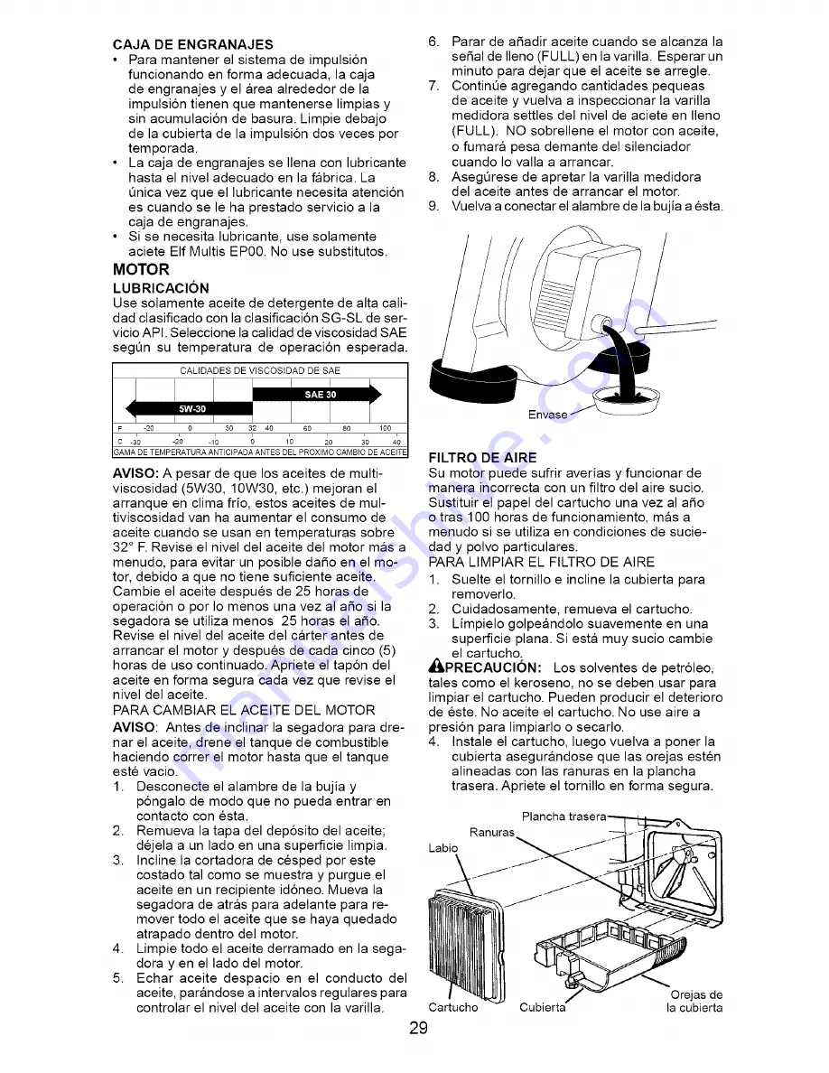 Craftsman 917.378861 Скачать руководство пользователя страница 29